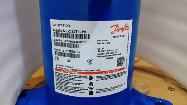 Danfoss Compressor MLZ026T4LP9