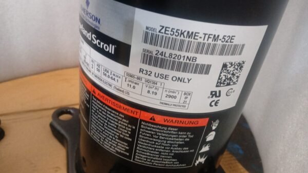 Copeland Scroll Compressor ZE55KME-TFM-52E